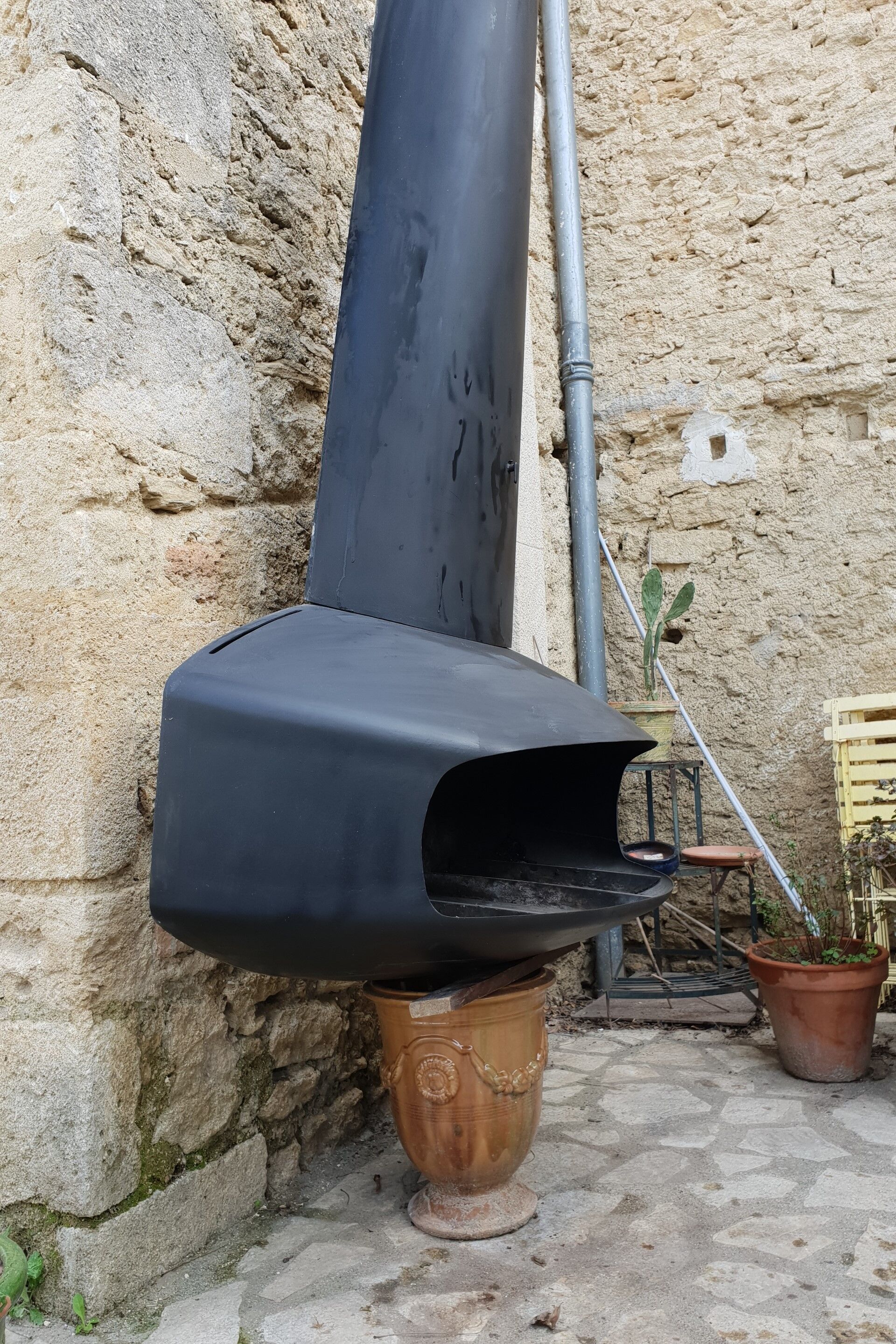 Cheminée vintage