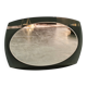 Italian Modernist Smoked Glass and Beveled Mirror, 1970s