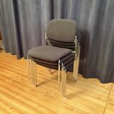 Set of four chairs, 1980s