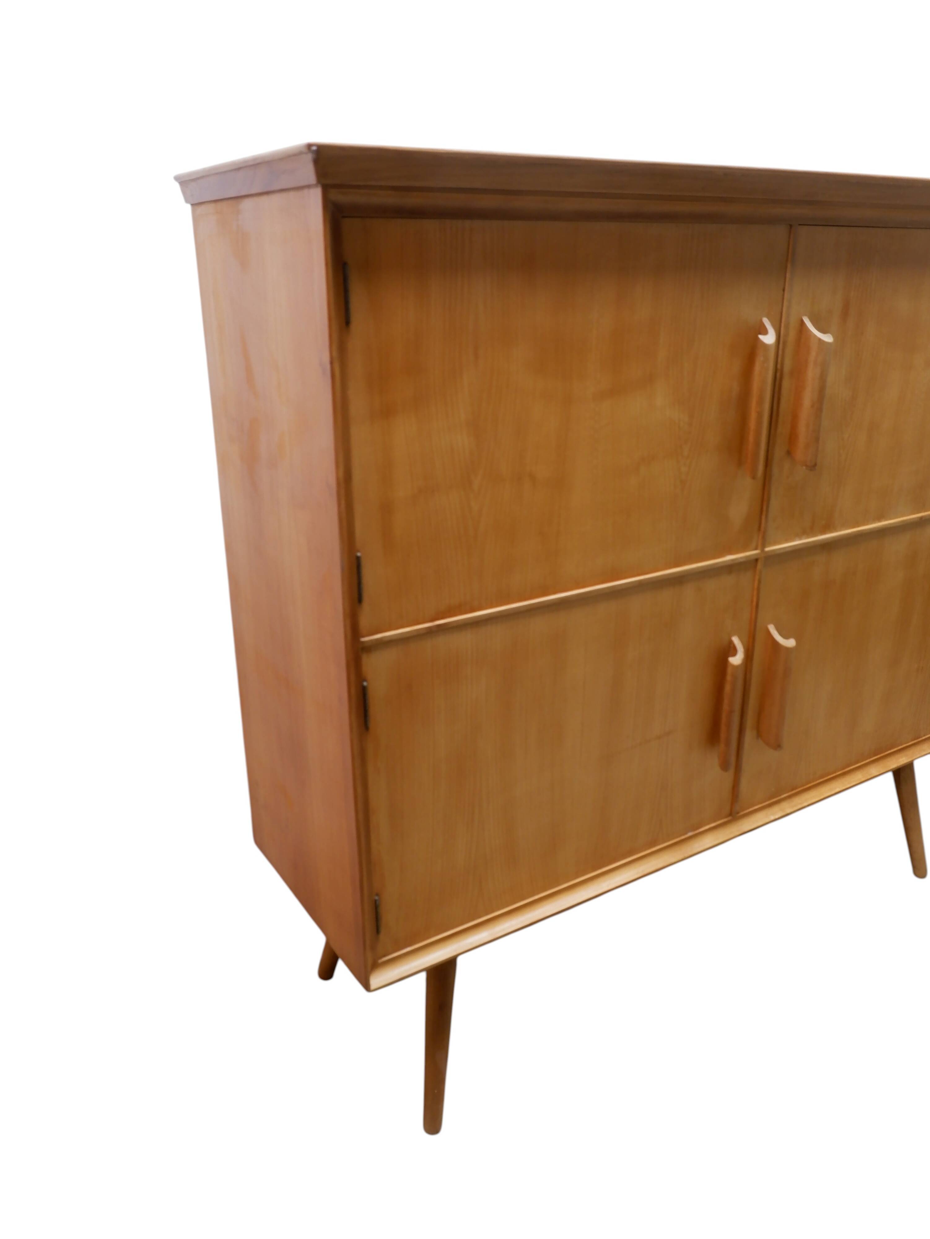 Vintage wooden cabinet 1960s