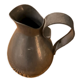 Pewter jug signed Jean Despres