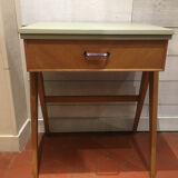 Vintage desk feet compass