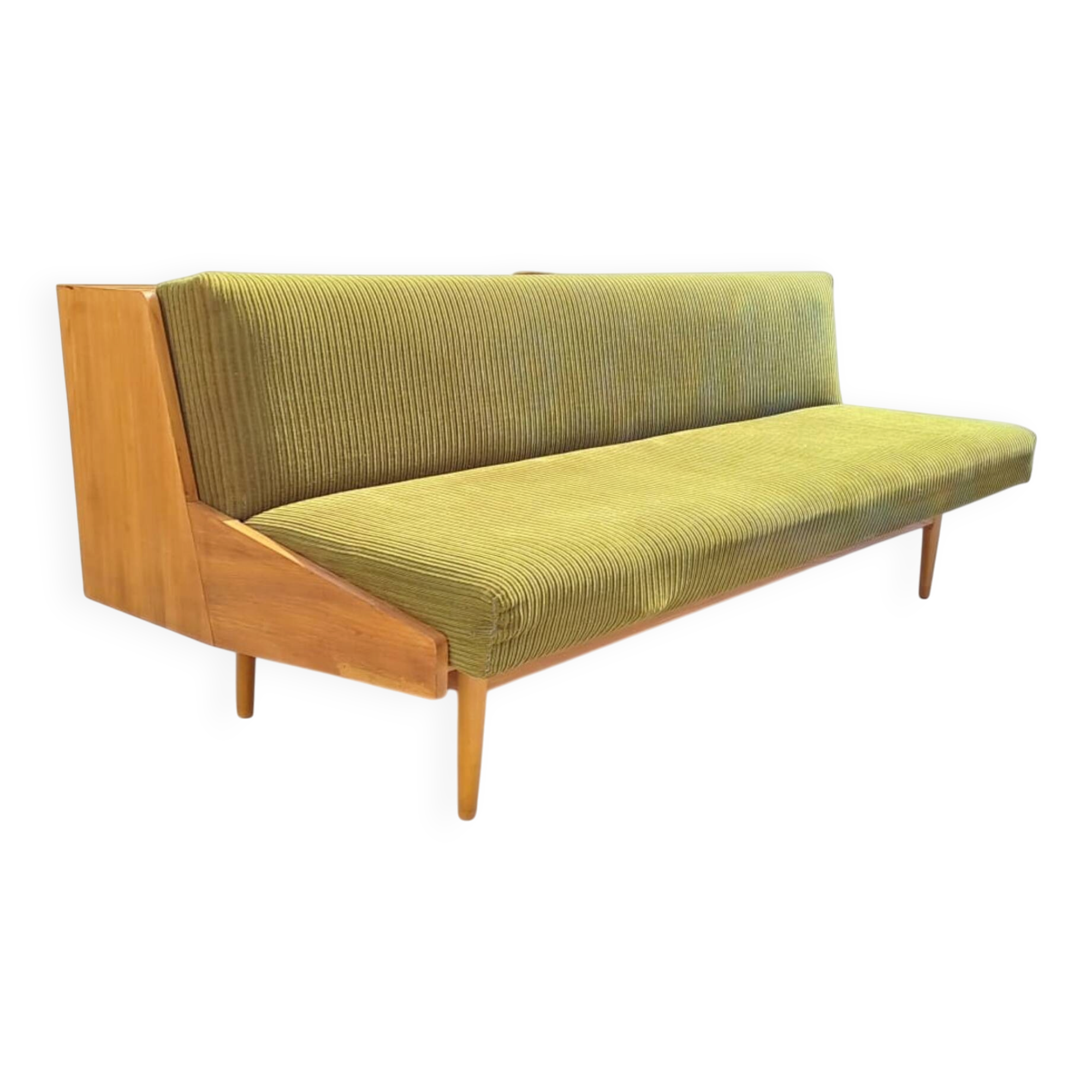 Jitona sofa bed, czechoslovak vintage 1970s
