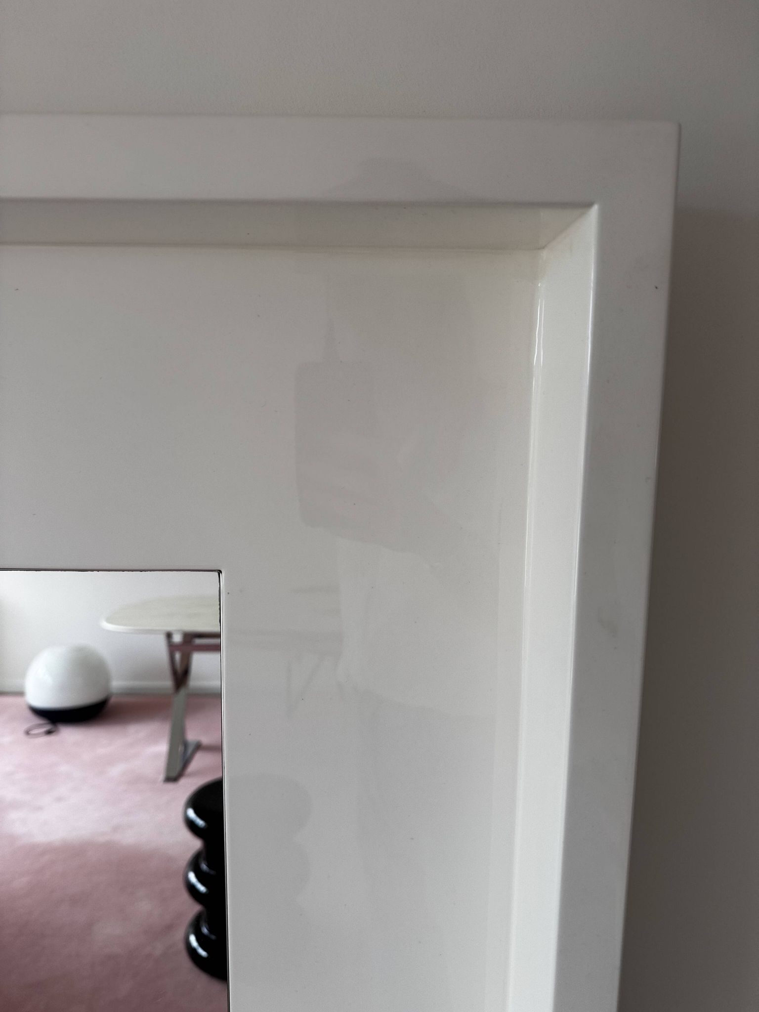 Large architectural mirror India Mahdavi