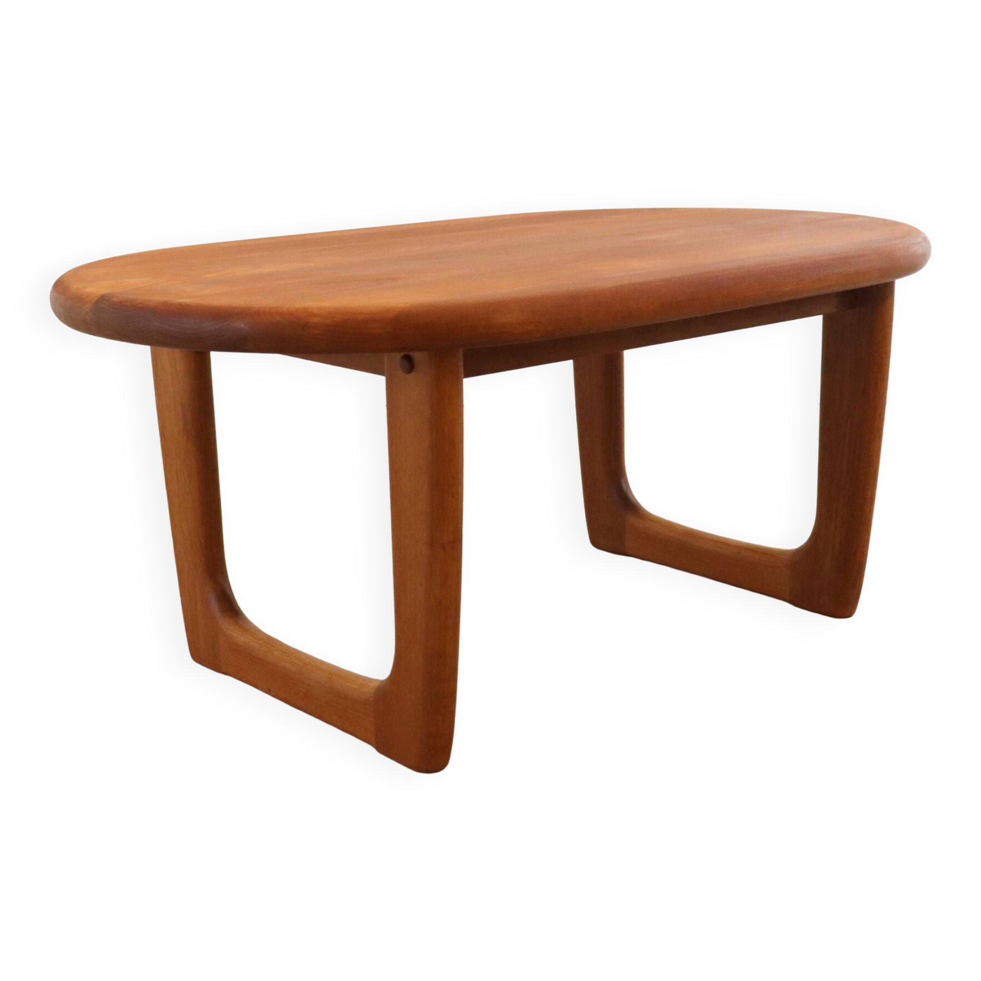 Holstebro vintage deense teak salontafel 'Oksby'