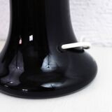 Limburg 1970 black glass lamp base