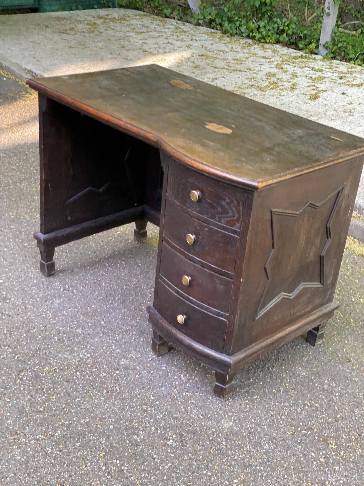 Bureau de changeur Louis XIV du 18ème siècle