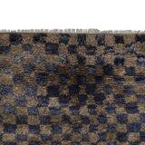 Vintage Turkish Oushak Rug Handwoven 136x179 cm