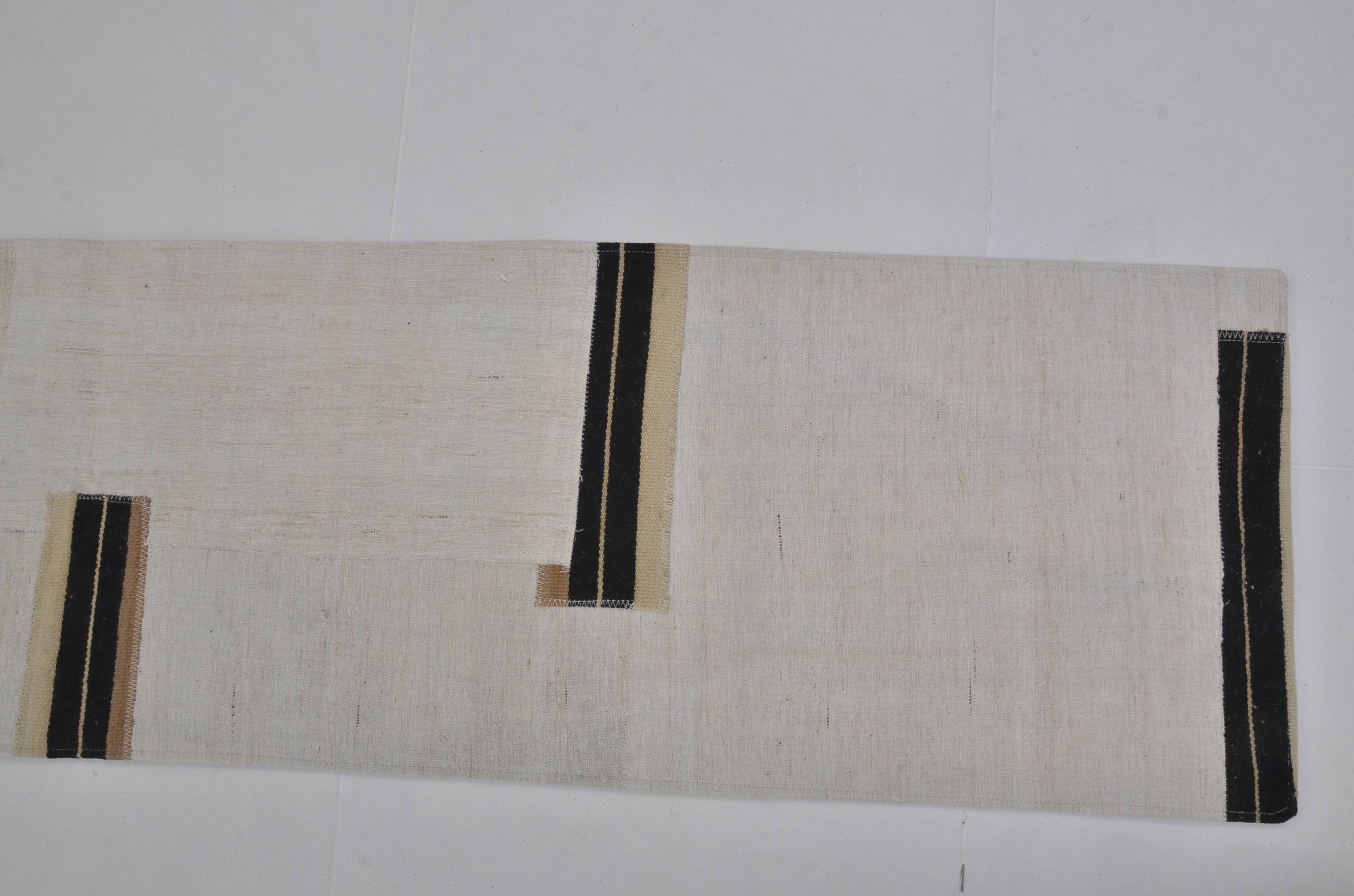 Oushak Hemp Kilim Runner  sku 3862