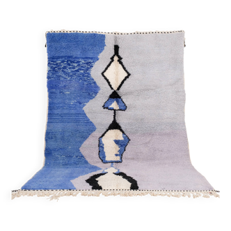 Unique handmade Berber rug 3x2 m