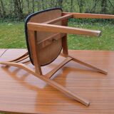 vintage dining table - 4 chairs