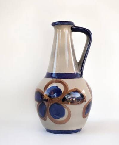 Bay vase west germany 67-30, ceramic jug, flower pot
