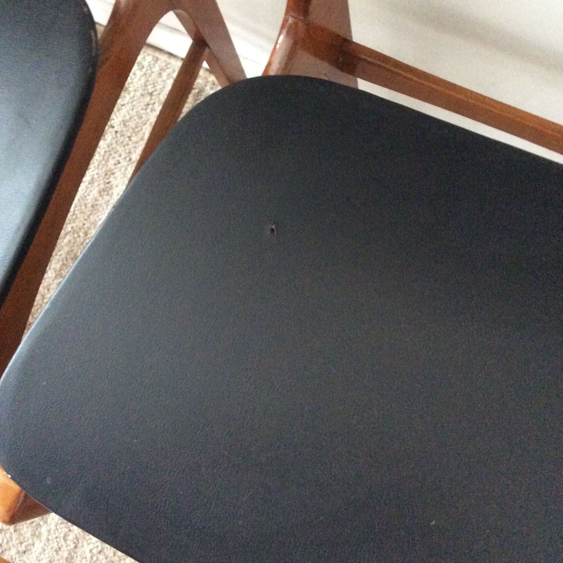Series of 6 Scandinavian chairs from the 50/60