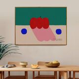 The shadow of the afternoon - wall poster 70x50cm