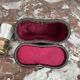 Pair of binoculars, theater, opera, mother-of-pearl, gilded brass, early twentieth century, curiosity object, showcase