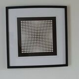 Victor Vasarely Deep Kinetic Screenprint