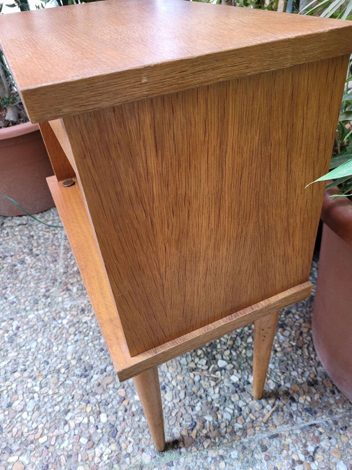 Vintage bedside table