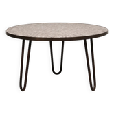 Une magnifique table basse en mosaïque du sculpteur allemand Berthold Müller.