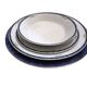 Tableware, complete 94-piece Limoges porcelain dinner service, 20th century