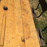 Vintage schoolboy double desk