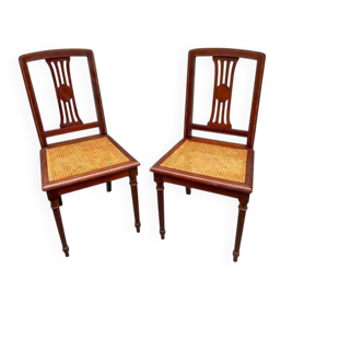Pair of French Art Deco chairs from the 1930s
