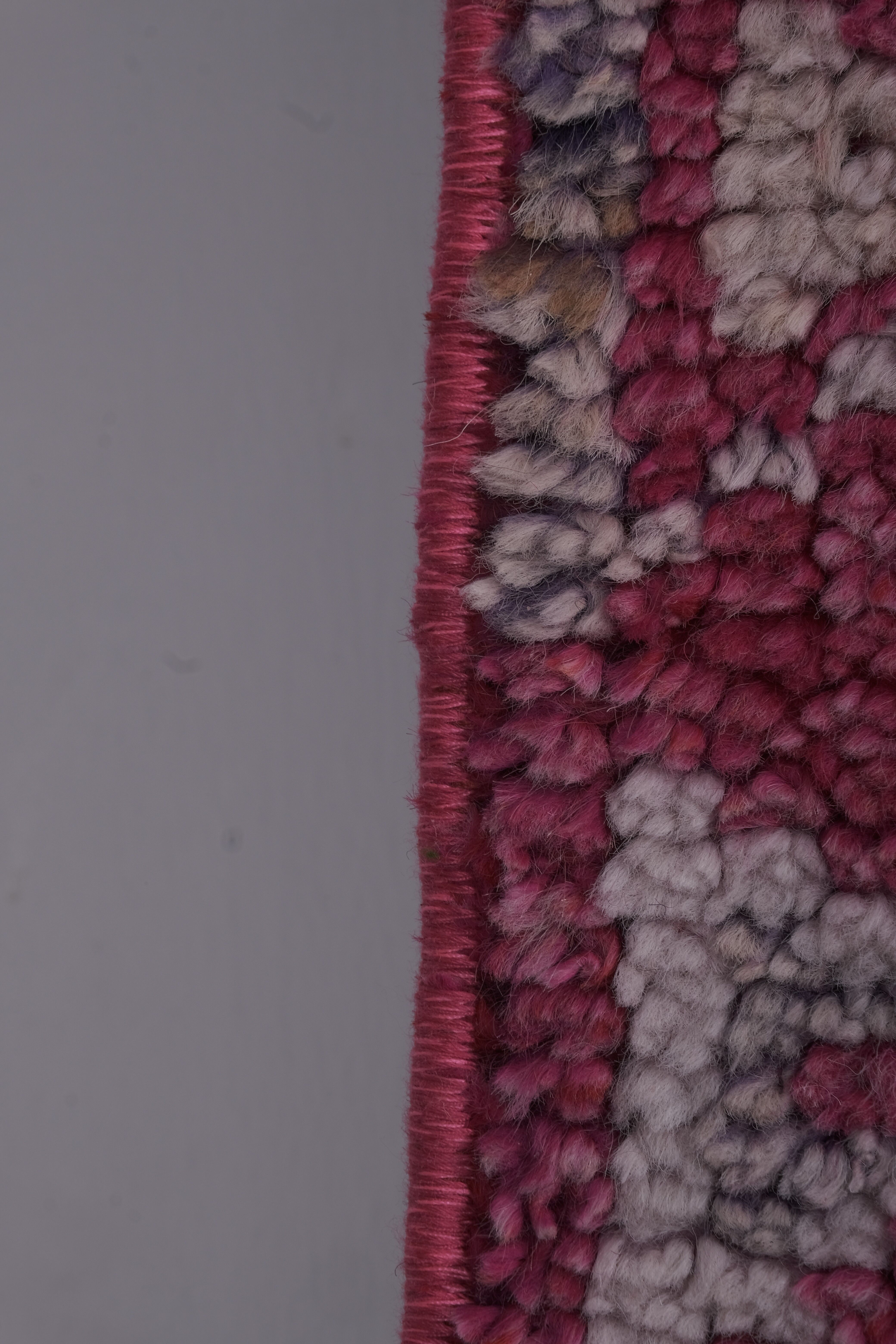 Vintage Turkish rug from Oushak, hand-woven 87x302 cm
