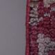 Vintage Turkish rug from Oushak, hand-woven 87x302 cm