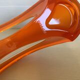Orange guzzini mail rack made in Italy