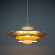 Danish vintage light Sofie by Kurt Wiborg, Jeka, 1980s