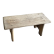 Tabouret banc bois