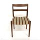 Set of 4 walnut chairs "Garmi", Nils Jonsson, Troeds, Sweden, 1960