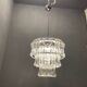 Mid-century italian murano glass chandelier