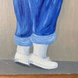 L'enfant au ballon - art figuratif contemporain