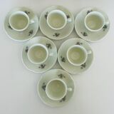 Service à café en porcelaine de Sologne