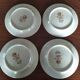 9 assiettes à dessert en porcelaine de Sologne