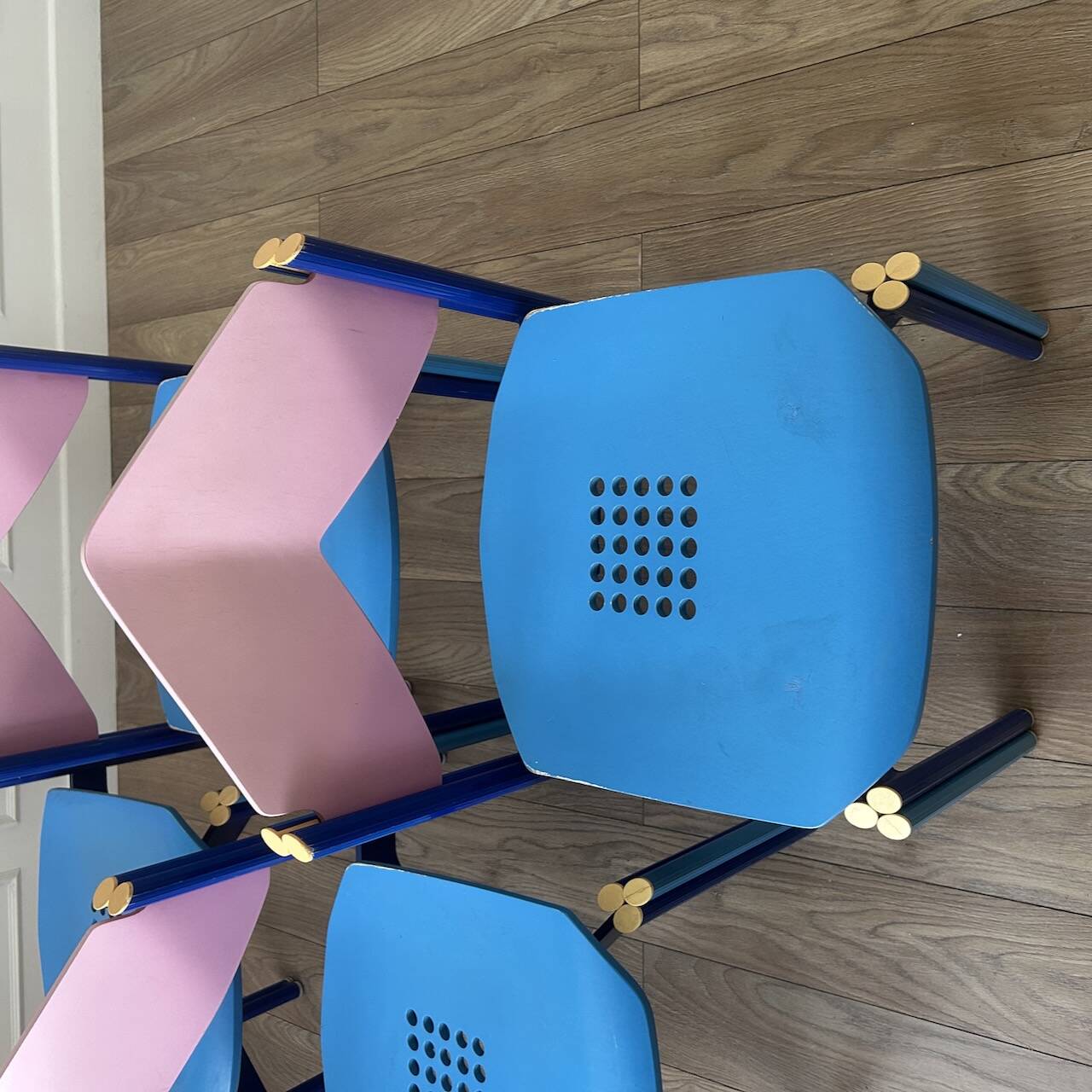 Set of 4 chairs from the 80s
