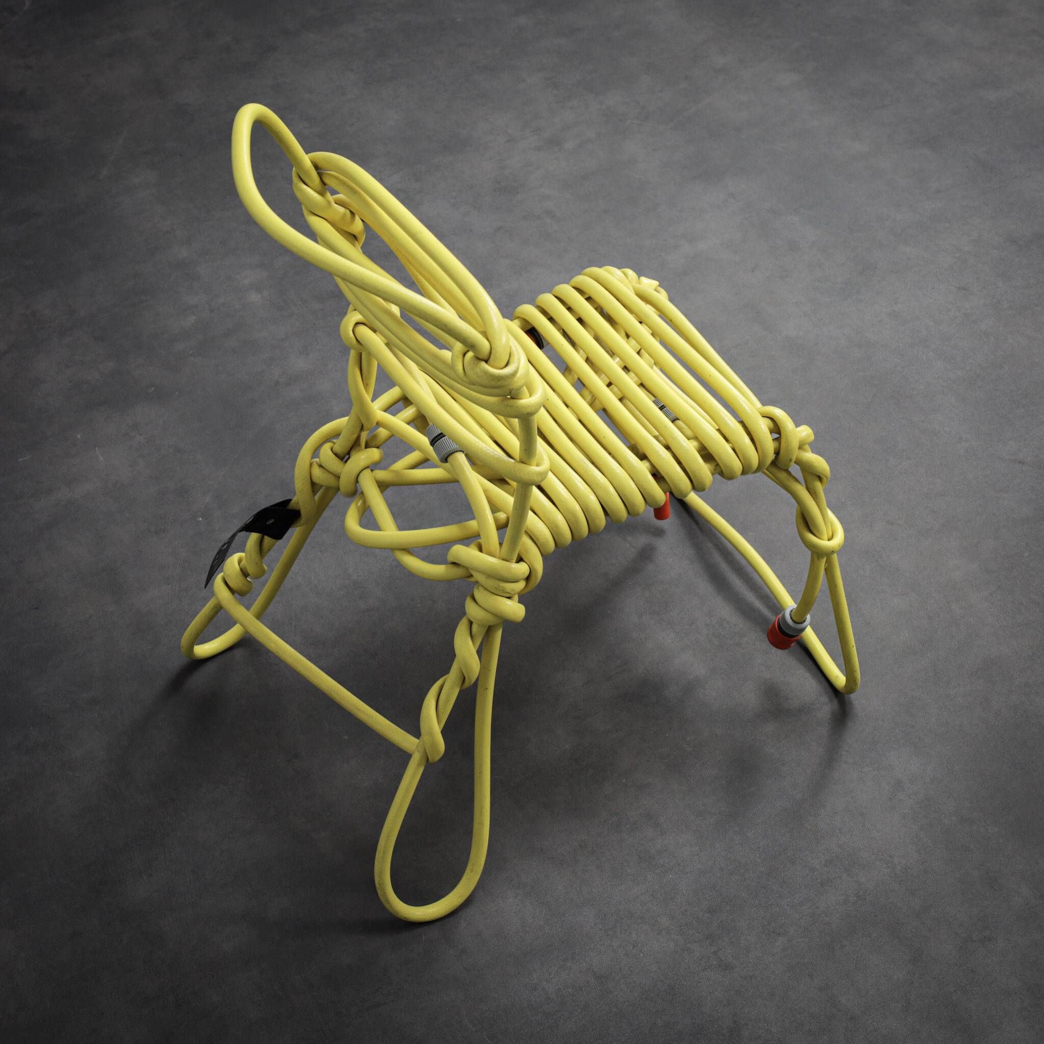 Chaise Hosepipe par Sander Bokkinga pour BOK, Pays-Bas, 2008