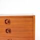 Commode cinq tiroirs années 70