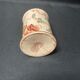 Vase rouleau faïence décor floral fin XIXème Gien
