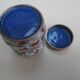Tall cloisonné enamel box decorated with birds