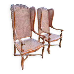 Fauteuils bergère à
