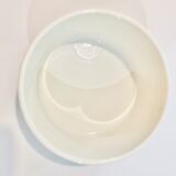White glass bowl from the 70s sovirel