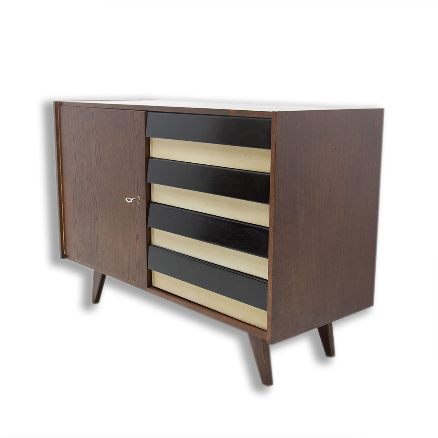 Mid century chest of drawers U-458 by Jiri Jiroutek, Czechoslovakia, 1960´s