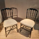 Pair of Napoleon III chairs