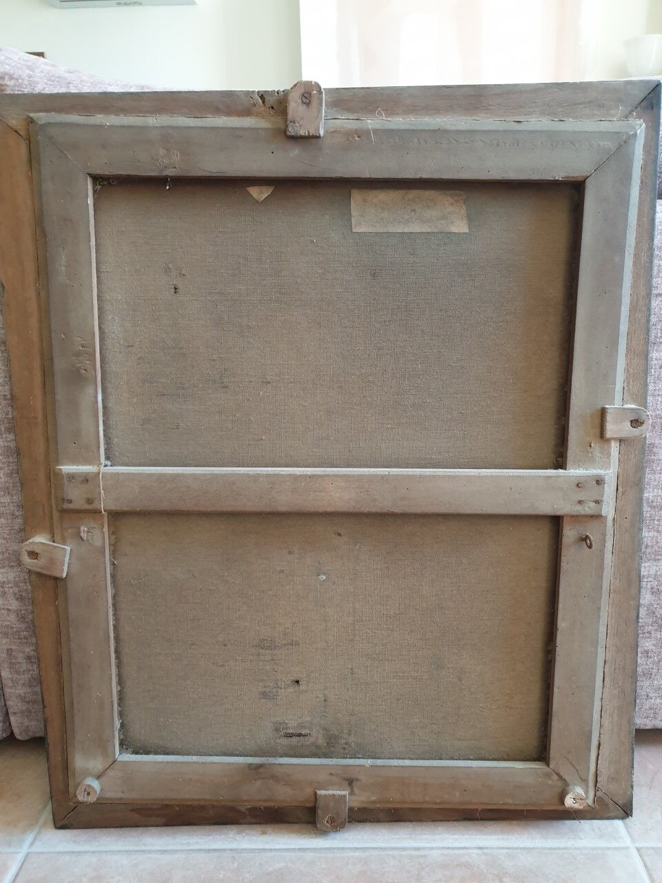 Portrait oil on canvas XIXth century