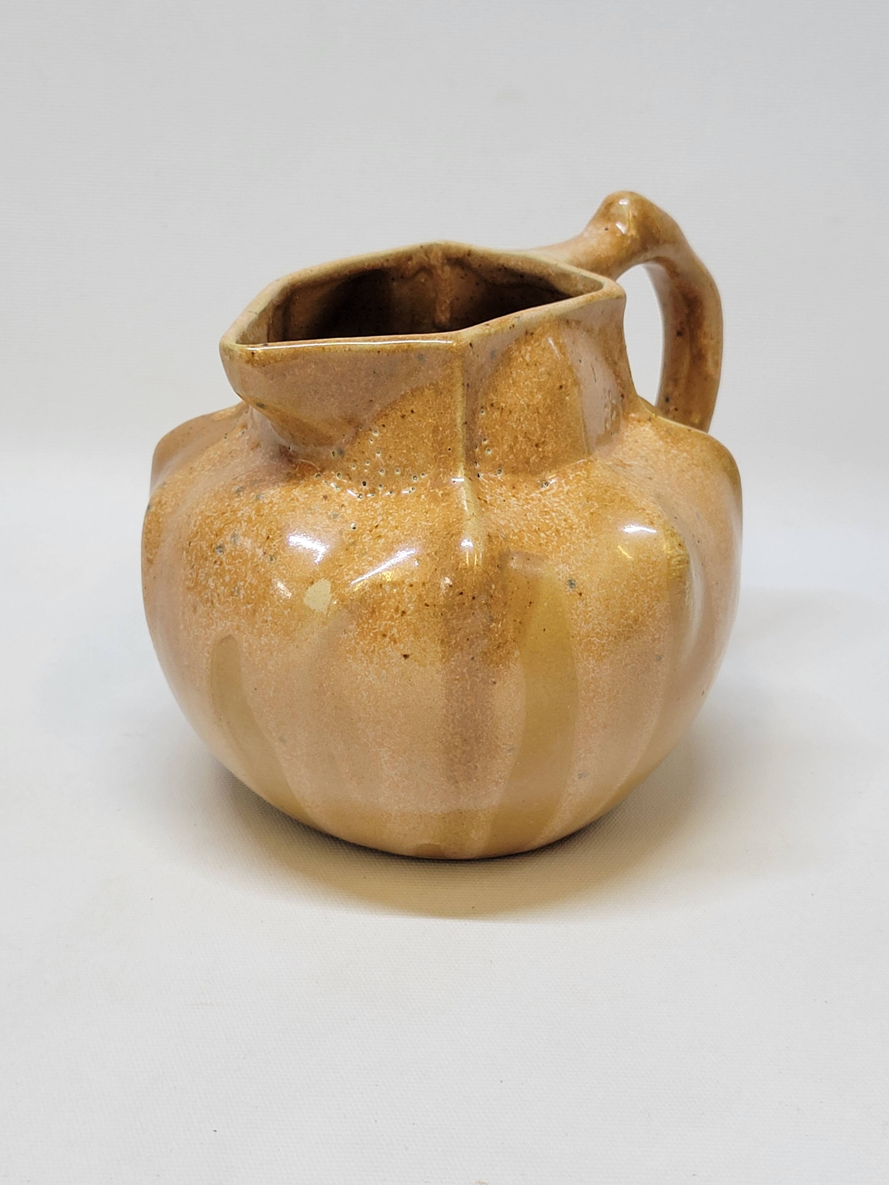 Antique Art Deco Art Nouveau Stoneware Pitcher Carafe 1 Liter