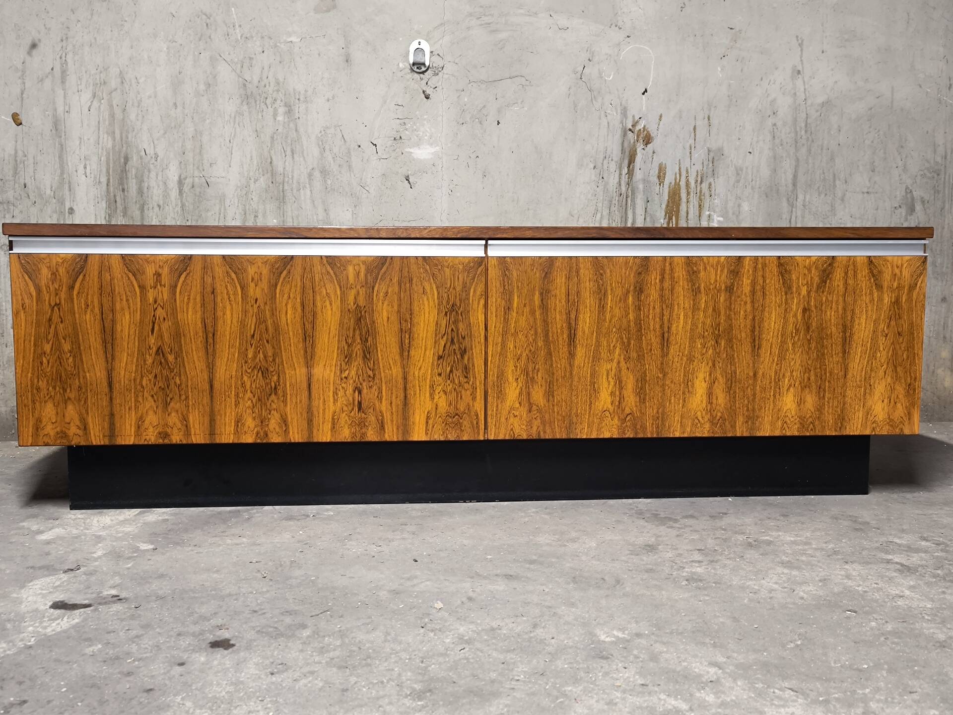 Vintage Scandinavian enfilade from the 1960s in rosewood.