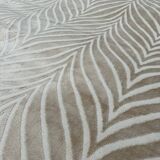 Beige patterned rug