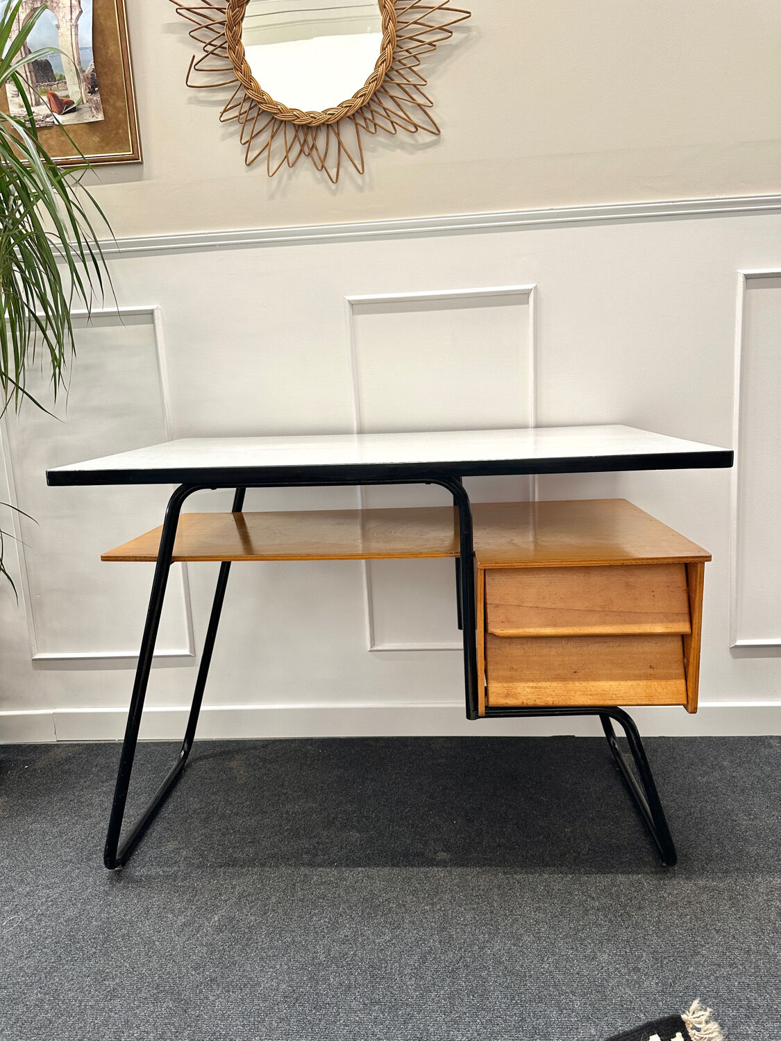 Vintage Scandinavian desk