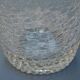 Special crackled glass pitcher with spikes